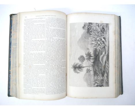 William Rhind: 'A History of the Vegetable Kingdom', Blackie, 1865, engraved portrait frontis of Linnaeus, added engraved vig
