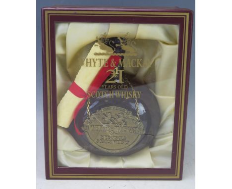 Whyte &amp; Mackay 21 year old Scotch whisky, 75cl, in presentation box with scroll. 