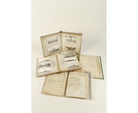 A COLLECTION OF SECOND WORLD WAR MILITARY EPHEMERA, letters, army Certificate of Service, officers Record of Service, and two