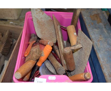 Mixed lot of builders tools