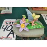 "SERENE TINKERBELL", DISNEY LIMITED EDITION SCULPTURE, ARTIST PROOF, MFG 2002, SIGNED BY RON LEE