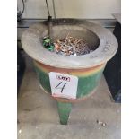 BUZZER INDUSTRIAL GAS EQUIPMENT GAS FIRED MELTING FURNACE, TYPE 250, 50,000 BTU, S/N 211139