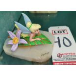 "SERENE TINKERBELL", DISNEY LIMITED EDITION SCULPTURE, ARTIST PROOF, MFG 2001, SIGNED BY RON LEE
