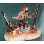 "NEW SELF PORTRAIT", CIRCUS CLOWN ART SCULPTURE, RARE ARCHIVE SCULPTURE, ONLY 111 EVER MADE (EDITION