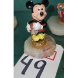 "MICKEY MOUSE 75TH", DISNEY LIMITED EDITION 2193/2500, MFG 2005, SIGNED BY RON LEE