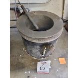 CONQUEST INDUSTRIES GAS FIRED MELTING FURNACE, TYPE 160