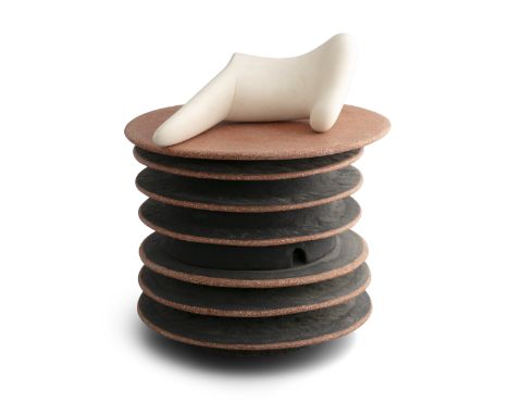 Deirdre McLoughlin (20th/21st Century)Kuai (1996)Ceramic, 32 x 24 x 14cm (12½ x 9½ x 5½)Provenance: With The Peppercanister G