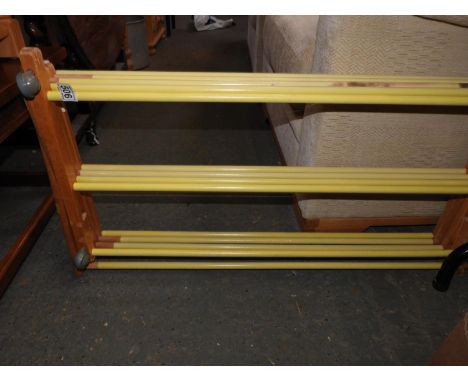 Wheeled Vintage Clothes Airer 