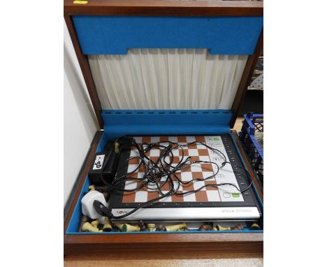 Vintage German Electric Chess Set 