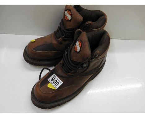 Pair of Harley Davidson Boots - Size 6 