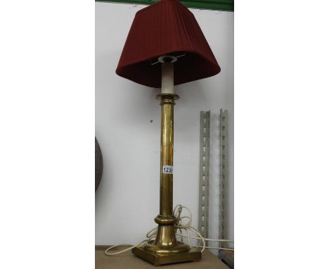 Large Brass Table Lamp 