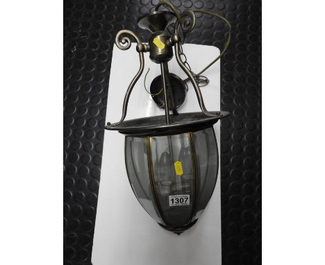 Modern Brass Effect Light Fitting 