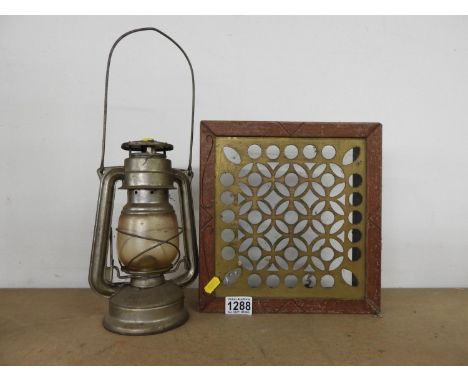 Tilley Lamp and Drain Cover 