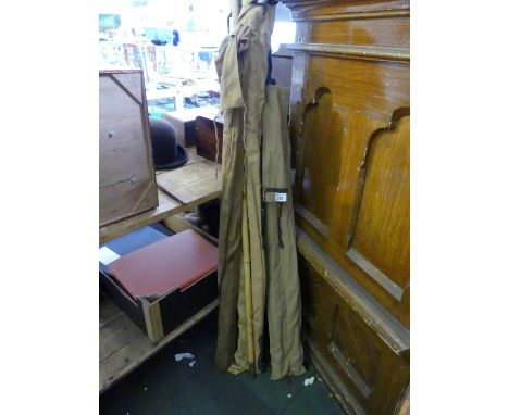 A collection of five fishing rods, mid 20th Century to include a 245cm K Poole & Son Ltd Sea Scout two section rod, 154cm two