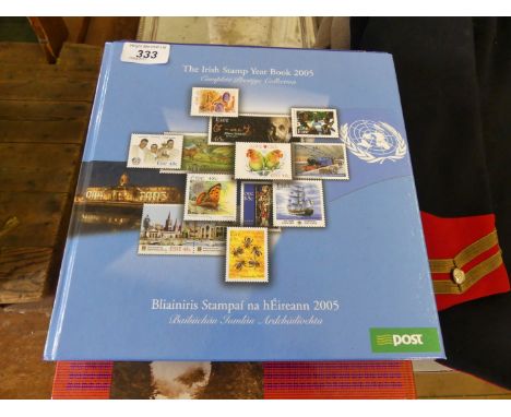 A large quantity of assorted stamp year books 