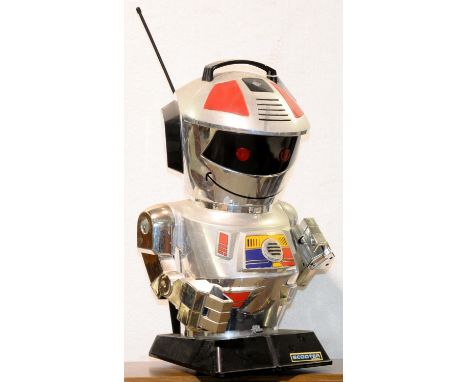 A Vision plastic Scooter 2000 radio controlled robot, 1980s, 61cm h  Sold as seen