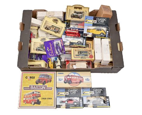 Miscellaneous Dinky, Corgi and other model cars, mostly boxed  