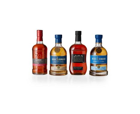 KILCHOMAN 2006 VINTAGE RELEASE 700ml/ 46%; together with a KILCHOMAN 2007 VINTAGE RELEASE, bottled 2013, with carton, 700ml/4