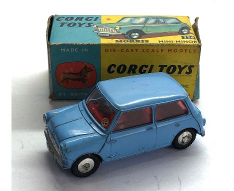 Boxed Corgi 226 Morris Mini Minor in good condition please see images for condition 