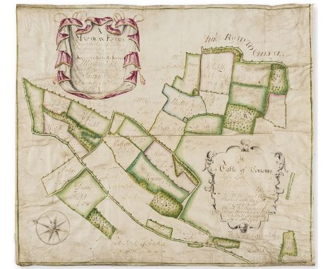 Buckinghamshire &amp; Hertfordshire Estate Map.- Hailey (John, surveyor of Amersham) A Map of an Estate Lying in the Parishes