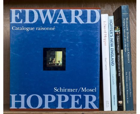 NO RESERVE Hopper (Edward).- Levin (Gail) Edward Hopper: A Catalogue Raisonné, 4 vol. including CD-ROM, illustrations, many c