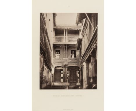 Indian Art.- De Forest (Lockwood) Indian Domestic Architecture, first edition, 25 fine heliotype plates, tissue guards, 14pp.