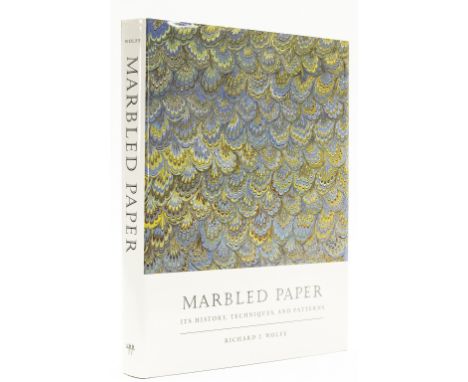 NO RESERVE Bookbinding.- Marbling.- Wolfe (Richard J.) Marbled Paper: Its History, Techniques, and Patterns..., first edition