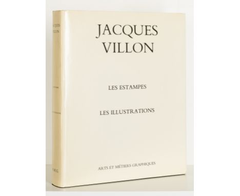 NO RESERVE Villon (Jacques).- Ginestet (Colette de) &amp; Catherine Pouillon. Jacques Villon: Les Estampes et les Illustratio