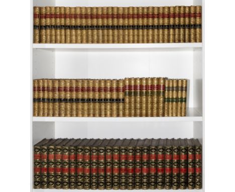 NO RESERVE Library sets.- Scott (Sir Walter) Waverley Novels, 48 vol., engraved frontispieces and vignette titles, vol. 1 wit