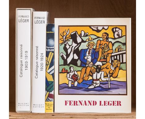 NO RESERVE Léger (Fernand).- Bauquier (Georges) Fernand Léger: Catalogue Raisonné de l'Oeuvre Peint, vol.1 &amp; 2 only (of 1