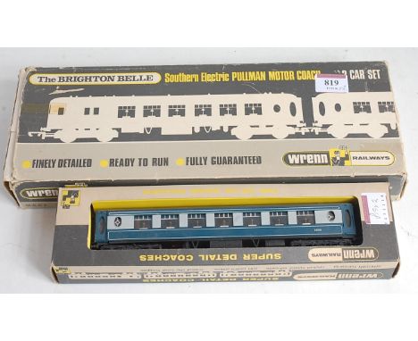 A Wrenn Railways W3004/5 two car BR blue/grey Brighton Belle EMU (G-BFG) sold with W6005 centre car (G-BF)