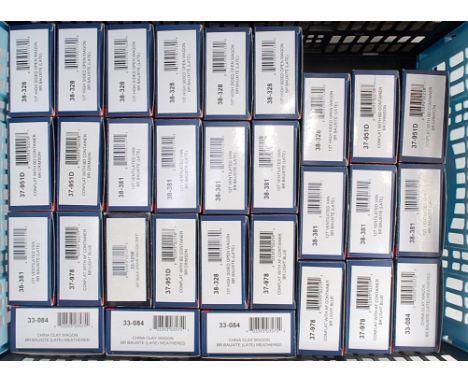 30 Bachmann 4 wheel wagons, all BR period, some duplication (NM-BNM)