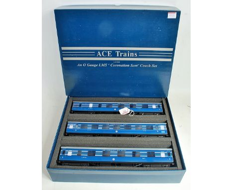 ACE Trains Ltd 'Coronation Scot' coach set C/20-A, comprising three coaches Nos. 5054/8931/1071 (M)(BM)
