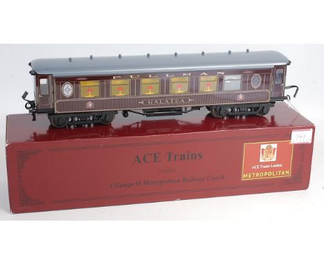 ACE trains ''Galatea'' Metropolitan Pullman coach, maroon C/27PG (NM) (BNM)