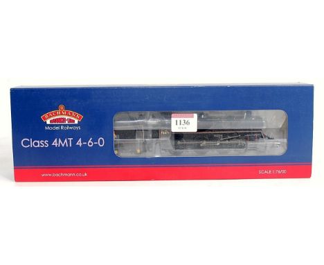 Bachmann 31-117 DC BR lined black standard class 4MT engine and tender with instructions DCC fitted (M-BM)