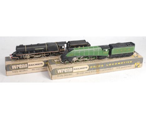 A Wrenn Railways W2209 LNER lined green class A4 'Golden Eagle' packer No. 6 on box base (G-BF) and sold with W2241 LMS lined