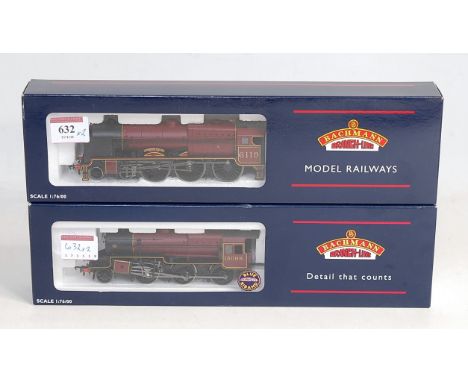 Bachmann 31-283 Scot class engine and tender 'The Lancashire Fusilier' (M-BM) and 32-175 'Crab' class No. 13098 (M-BM) both i