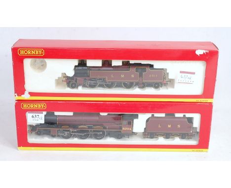 Hornby R2313 'Princess Louise' engine and tender (M-BM) sold with R2224 Fowler tank engine (M-BG) both items LMS crimson
