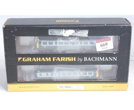 Bachmann (Graham Farish) ref. 371-511 BR blue/grey class 101 three car DMU (NM-BNM) possible DCC fitted