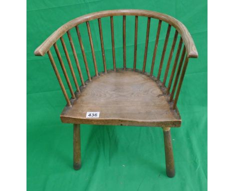 Antique child's stick back chair