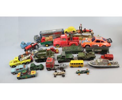 Collection of diecast toys to include Corgi and original Hans Solo Star Wars figure