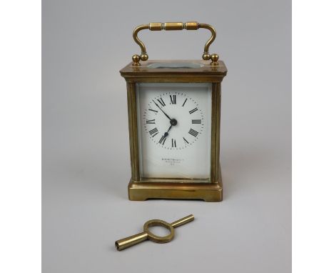 Carriage clock by Elkington &amp; Co