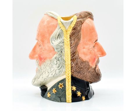 Regular issue. Two-faced jug. Black, grey, brown and red coloration. Limited edition number 2569 of 9500 pieces.Ulysses Samue