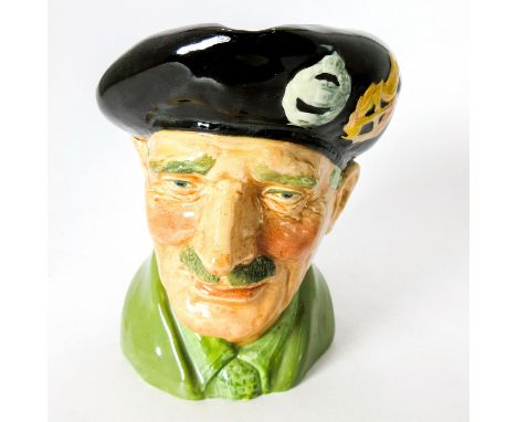 Brown beret, khaki uniform.Bernard Law Montgomery (1887 - 1976), first Viscount Montgomery of Alamein, was referred to famili
