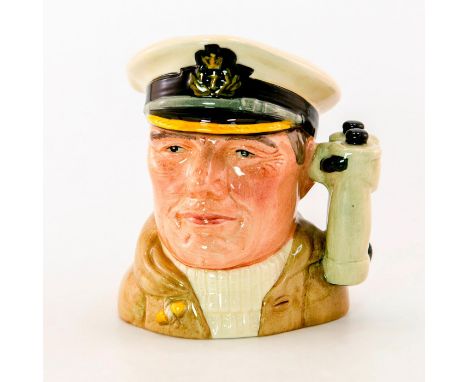 Style One, Variation One, without "R.C.N." on binoculars. White Royal Navy cap; light brown coat; white sweater.Series: The A