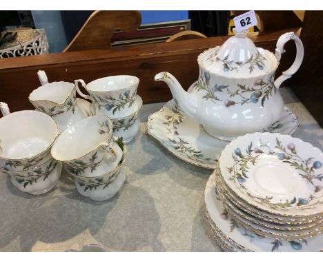 A Royal Albert 'Brigadoon' tea service