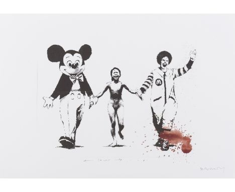 δ Banksy (b.1974)Napalm (Can't Beat the Feeling) (Signed)Digital pigment print in colours, 2006, signed and numbered from the