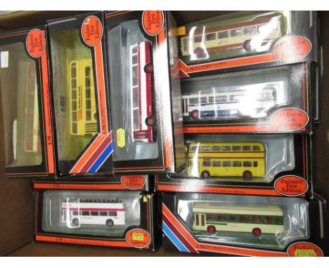 Twenty Gilbow die cast model buses from the First Edition collection, all in original boxes 