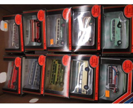 Twenty Gilbow die cast model buses from the First Edition collection, all in original boxes 