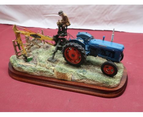 Border Fine Arts 'A Day's Work Ditching' no.B0832 modelled by R J Ayres, Ltd ed. 513/2003 